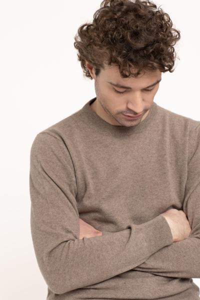 DUE TOSCANI - Suéter masculino de gola redonda 