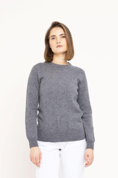 DUE TOSCANI - Womens 2ply Crew Neck Sw