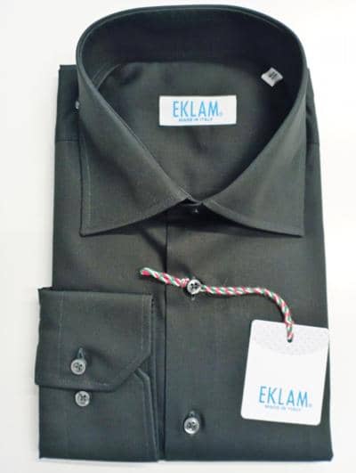 EKLAM - Camisa masculina 100% algodão 