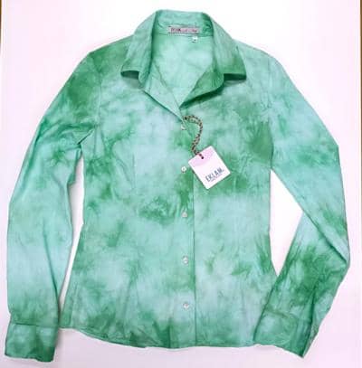 EKLAM - Blusa Verde Elegante 