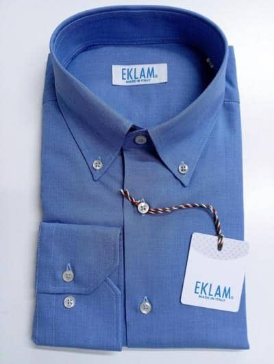 EKLAM - Camisa masculina 100% algodão 