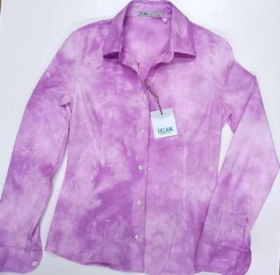 EKLAM - Blusa Roxa Chique 