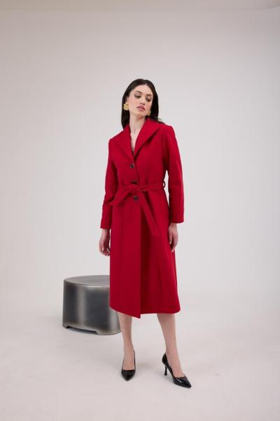 ELEANOR NITTI - Casaco de lã e cashmere com cinto 