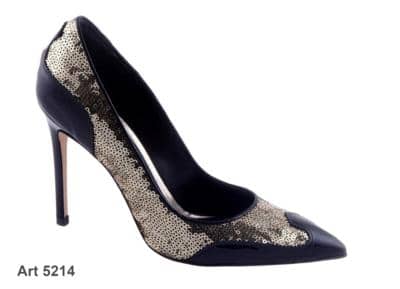 DANIELE BERDINI - ЧЕРНЫЙ ПАТЕНТ + ПАЙЛЕТЫ 