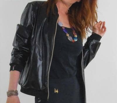 ENERIMONSTERS - Black reversible jacket