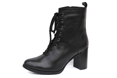 CALZATURIFICIO FABIANELLI - High heel leather bootie