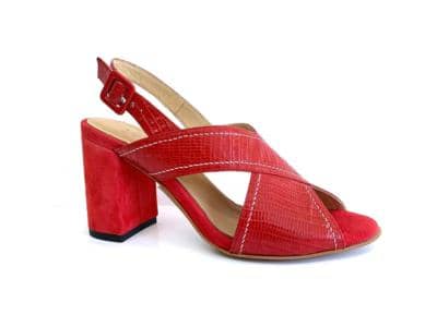 CALZATURIFICIO FABIANELLI - Sandal with crossed bands