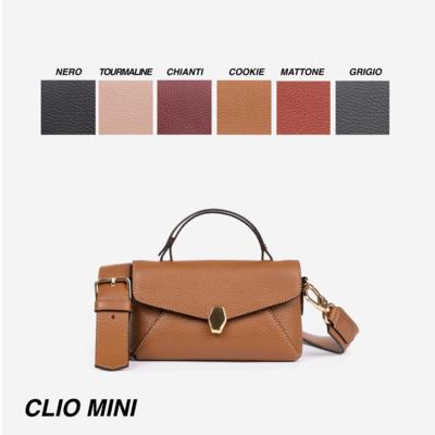 Italienische Clio Mini Ledertasche für Wiederverkäufer