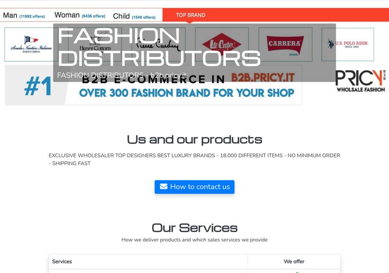 Showroom FASHION DISTRIBUTORS