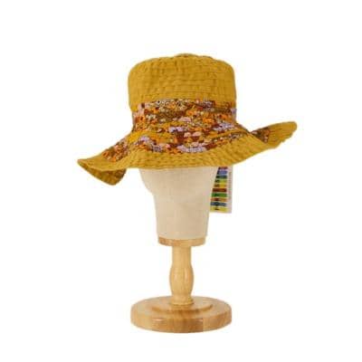 AXIS - Schicker Sonnenhut mit Blumenmuster 