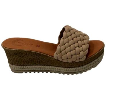 AGY - SLIPPER LEATHER BRAID