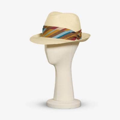 FORTISSIMO - Стильная соломенная фетровая шляпа 