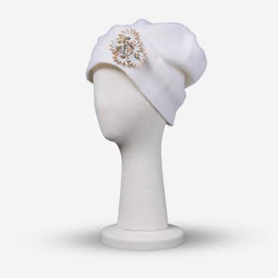 FORTISSIMO - Элегантный белый берет 