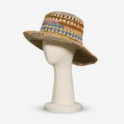 FORTISSIMO - Яркая соломенная шляпа 