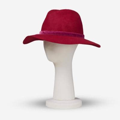 FORTISSIMO - Бархатная фетровая шляпа 