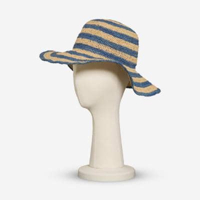 FORTISSIMO - Шикарная полосатая шляпа от солнца 