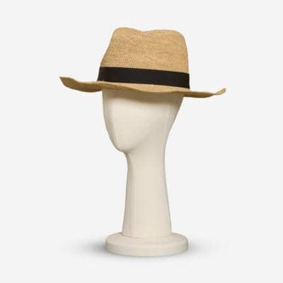 FORTISSIMO - Стильная соломенная фетровая шляпа 