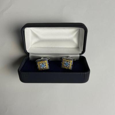 LUIGI MONACO 1969 - Шелковые запонки 