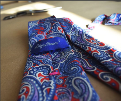 LUIGI MONACO 1969 - Gravata 3 dobras 