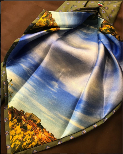 LUIGI MONACO 1969 - 10 folds tie 