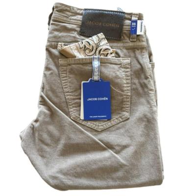 Pantalones beige Jacob Cohen italianos para revendedores, moda al por mayor
