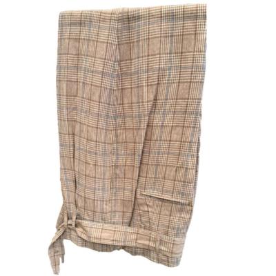 Made in Italy plaid trousers for resellers wholesale