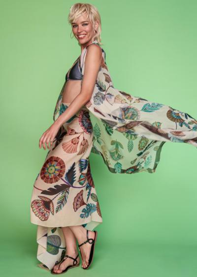 LARIOSETA - Botanische Bluse 