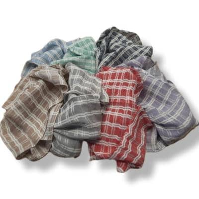 GESYS - Bufandas de seda y lino 