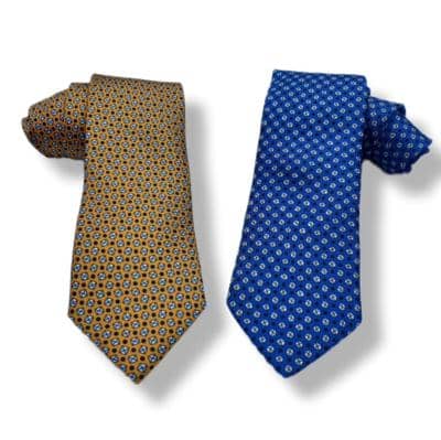 GESYS - Corbatas de seda elegantes 