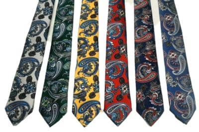 GESYS - Галстуки с ярким узором «Пейсли» 