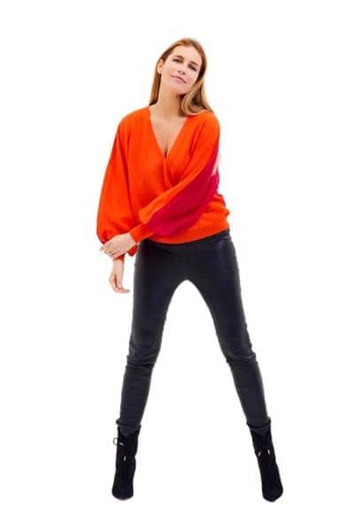 GORDON 1952 - 100% lana merinos collo a V 