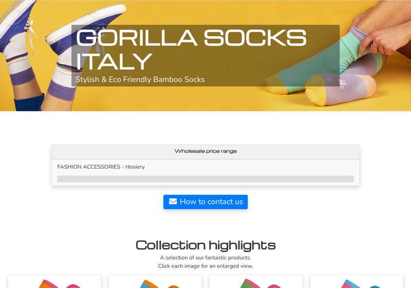 Showroom GORILLA SOCKS