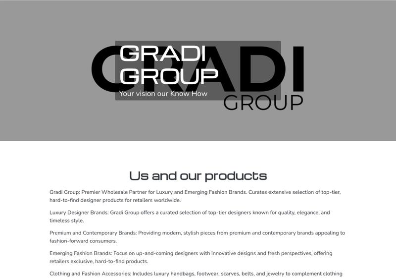 Showroom GRADI GROUP