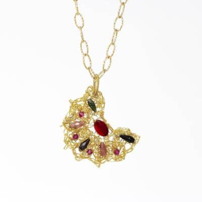 GRAZIELLA BENNATI - Half moon Pendant 