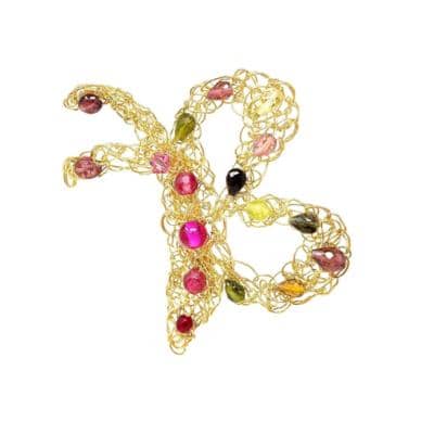 GRAZIELLA BENNATI - Pingente borboleta 