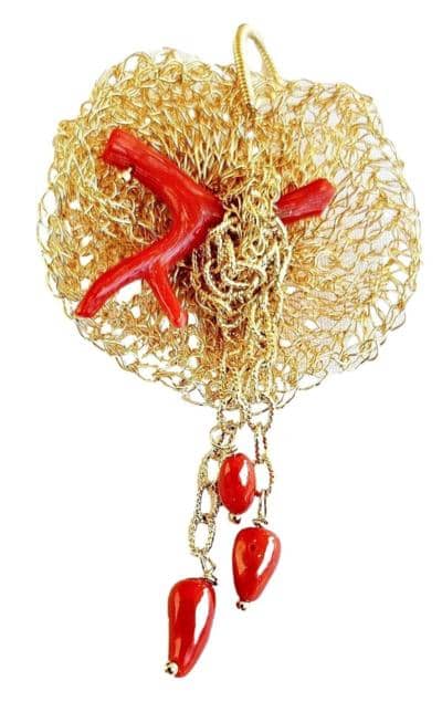 GRAZIELLA BENNATI CREAZIONI - Flower-Shaped Pendant