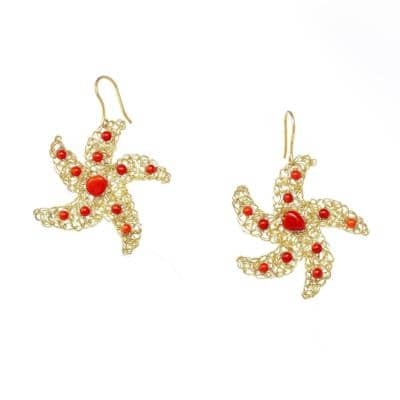 GRAZIELLA BENNATI CREAZIONI - Starfish earrings 