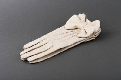 GUANTIFICIO ROSSI - Gants en cuir à nœud chic 