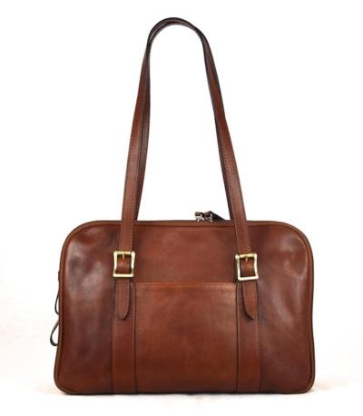 GUSSACI - Classic Leather Shoulder Bag