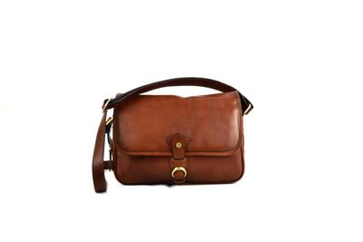 GUSSACI - Classic Leather Shoulder Bag