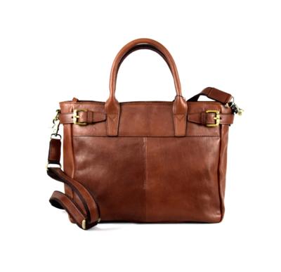 GUSSACI - Classic Leather Tote