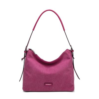 Borsa rosa in tessuto Made in Italy per rivenditori
