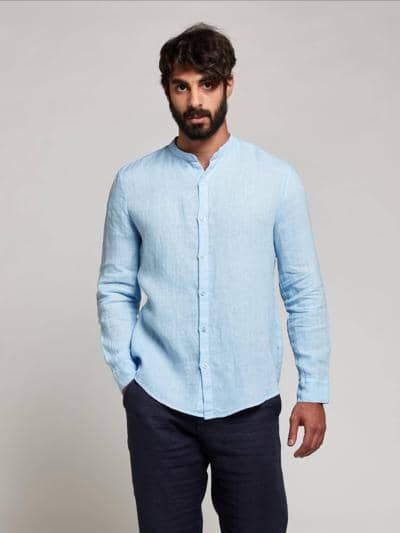 HASHTAGV - Leinenhemd 