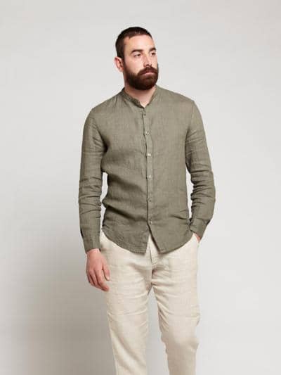 HASHTAGV - Leinenhemd 