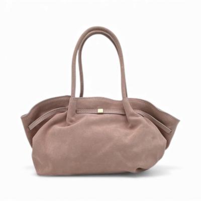Made in Italy suede handbag for resellers wholesale