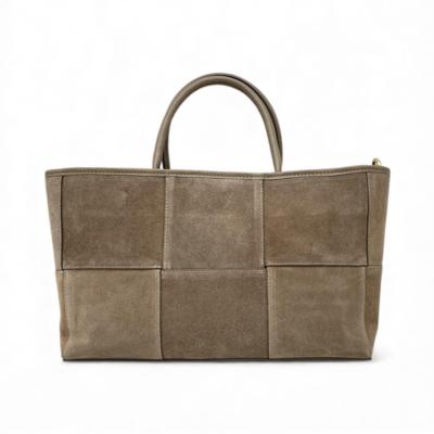 Italian suede tote bag for resellers wholesale