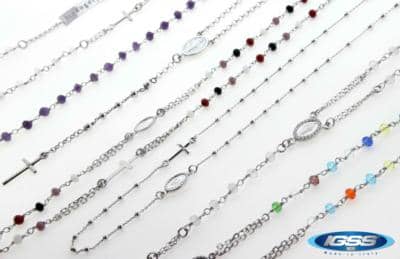 International GOLD & SILVER - Religious Rosary