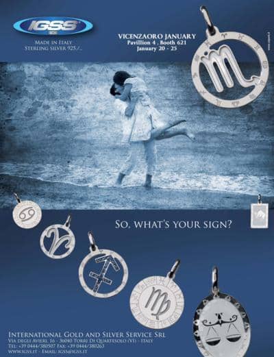 International GOLD & SILVER - Colgantes Signos Del Zodiaco