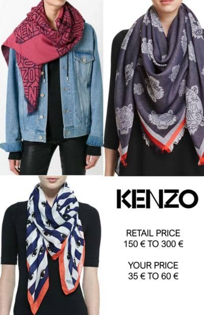 VANIGLIA - KENZO SCIARPE + PACKIGIN