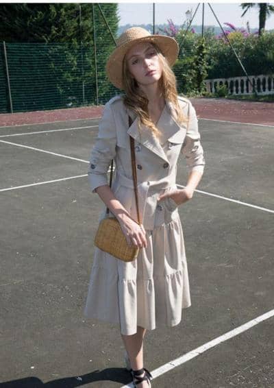 ILYESSE COUTURE - Trench